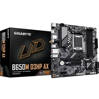 Gigabyte B650M D3HP AX Ultra Durable AMD AM5 Socket Motherboard, Micro-ATX, 4x DDR5 Slots, 2x M.2 Sockets, 2x USB-C Port, 2.5GbE LAN, Wi-Fi 6E, 2x DisplayPorts / 1x HDMI Port - Image 2