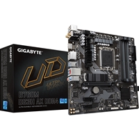 Gigabyte B760M DS3H AX DDR4 Ultra Durable Intel 1700 Socket Motherboard, Micro-ATX, 4x DDR4 Slots, 2x M.2 Sockets, 1x USB-C Port, 2.5GbE LAN, Wi-Fi 6E, 1x D-Sub / 1x DisplayPort / 1x HDMI Port - Image 2