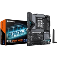 Gigabyte B860 EAGLE WIFI6E Intel 1851 Socket Motherboard, ATX, 4x DDR5 Slots, 3x M.2 Sockets, 2x USB-C Port, Fitted I/O Shield, 2.5GbE LAN, Wi-Fi 6E, 1x DisplayPort / 1x HDMI Port - Image 2