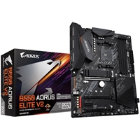 Gigabyte B550 AORUS ELITE V2 AMD AM4 Socket Motherboard, ATX, 4x DDR4 Slots, 2x M.2 Sockets, 1x USB-C Port, Fitted I/O Shield, 2.5GbE LAN, 1x DisplayPort / 1x HDMI Port - Image 2