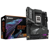 Gigabyte X870 AORUS ELITE WIFI7 AMD AM5 Socket Motherboard, ATX, 4x DDR5 Slots, 3x M.2 Sockets, 3x USB-C Port, Fitted I/O Shield, 2.5GbE LAN, Wi-Fi 7, 2x HDMI Port / 2x USB-C (USB4) - Image 2
