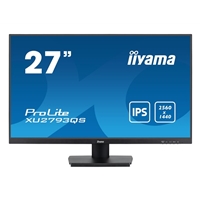 iiyama Prolite XU2793QS-B7 27 inch IPS Monitor, WQHD, 1ms, HDMI, DisplayPort, 100Hz, Speakers, Black, Internal PSU, VESA - Image 2