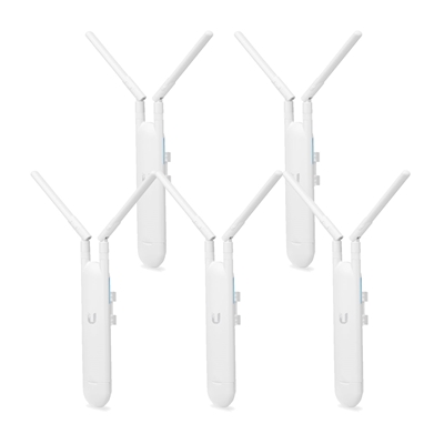 Ubiquiti UAP-AC-M-5 UniFi Mesh Wireless AC1300 Dual Band PoE Access Point (5 Pack) - Image 3