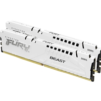 Kingston FURY Beast RGB KF564C32BWEK2-64 64GB (32GB x2) DDR5 6400MT/s White System Memory - Image 2