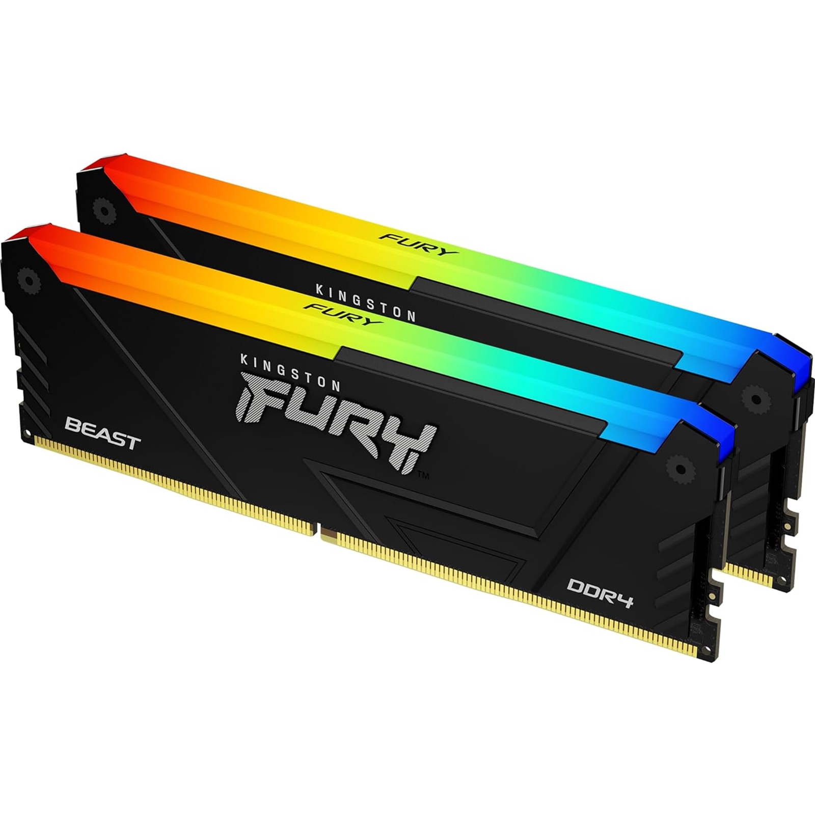 Kingston FURY Beast KF432C16BB2AK2/32 System Memory, RGB, 32GB, (2x16GB) 3200MHz, DDR4, Non-ECC - Image 4