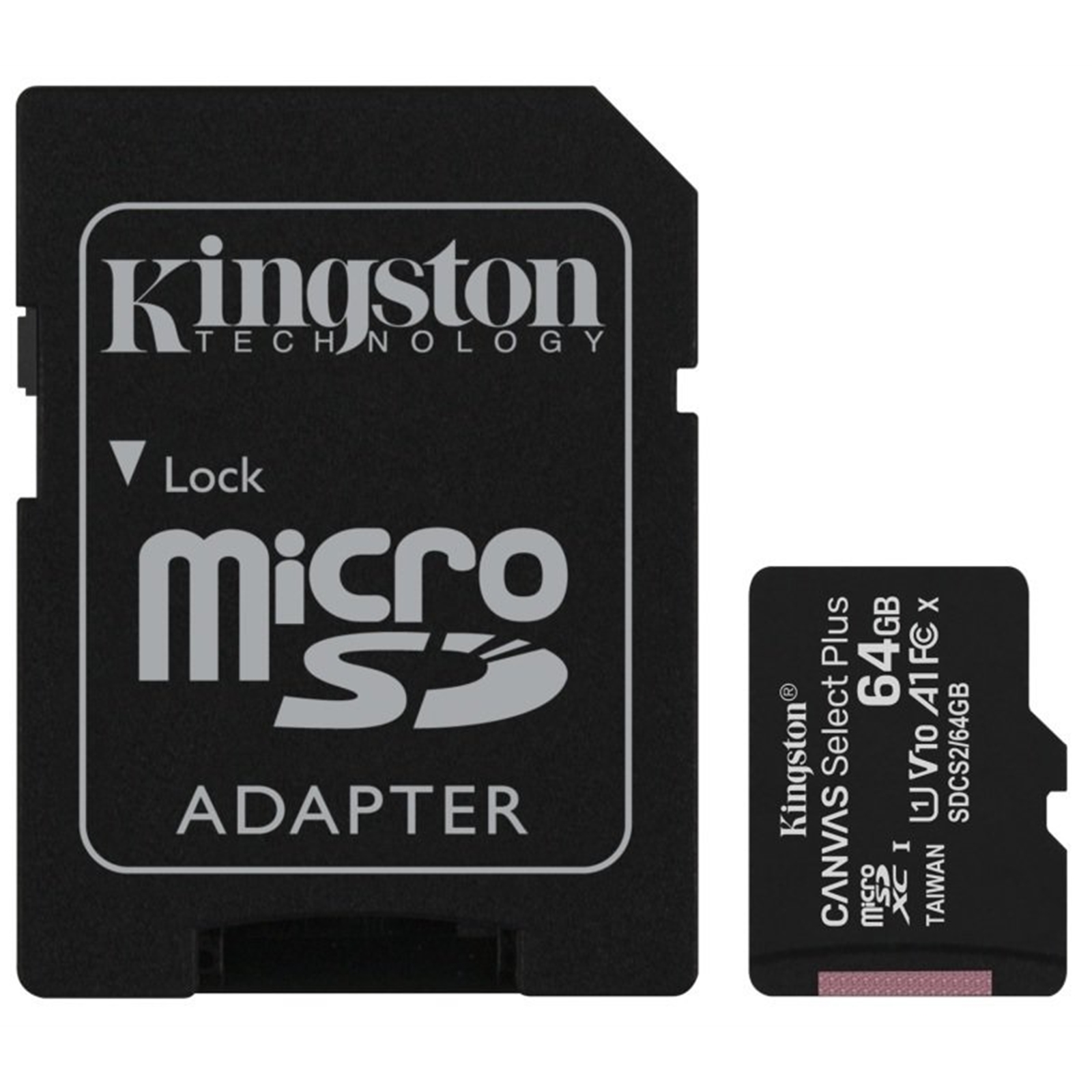 Kingston Canvas Select Plus 64GB Micro SD UHS-I (U1) Flash Card with Adapter - Image 4