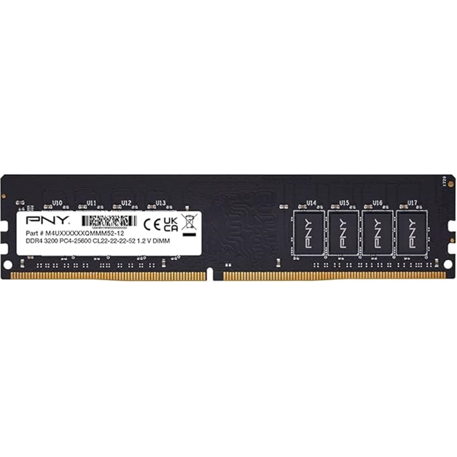 PNY MD16GSD43200-SI 16GB DDR4 3200MHz DIMM Bulk System Memory - Image 4