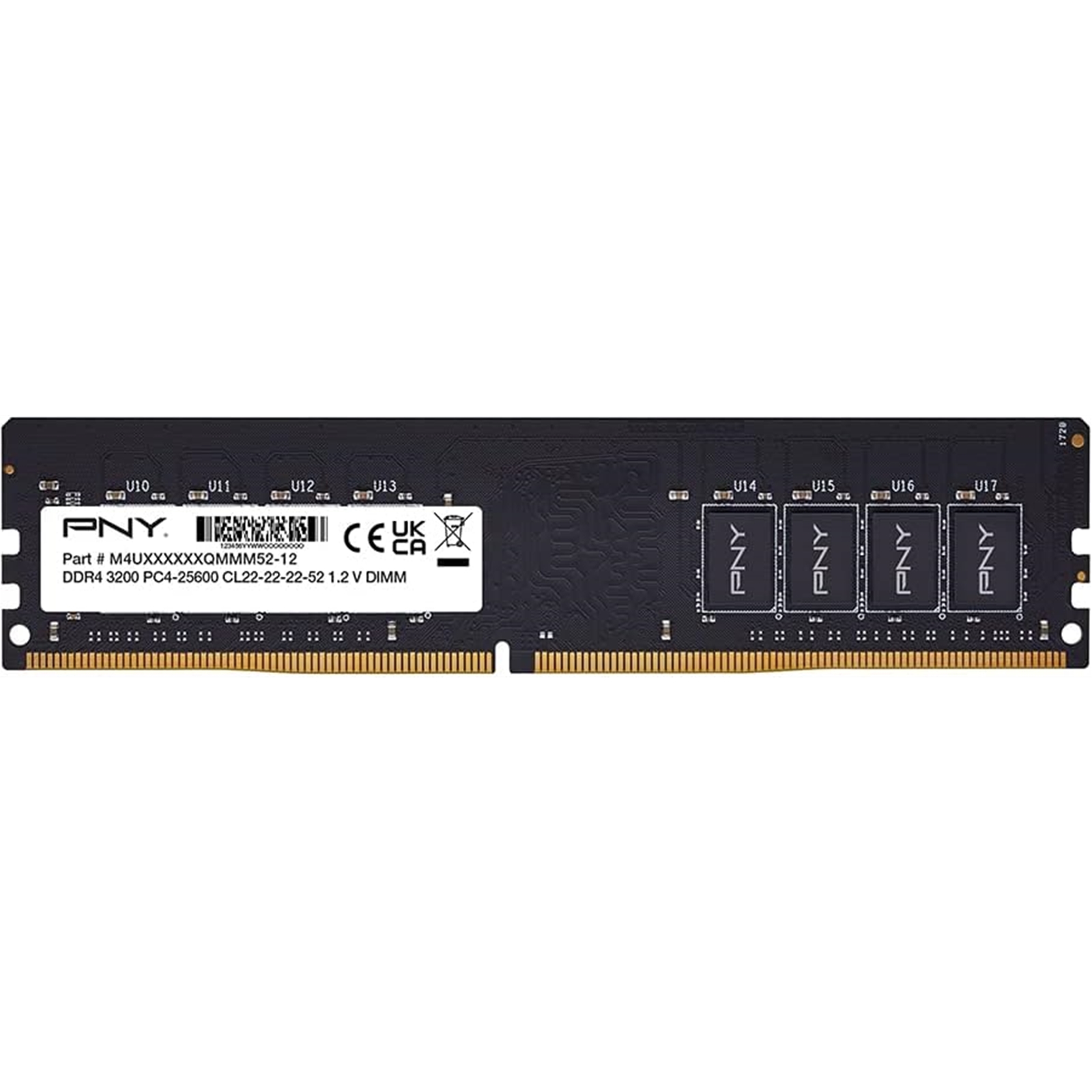 PNY MD8GSD43200-SI 8GB DDR4 3200MHz DIMM Bulk System Memory - Image 4