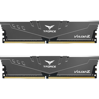 Team T-Force Vulcan Z 64GB Silver Heatsink (2 x 32GB) DDR4 3200MHz DIMM System Memory - Image 3