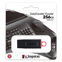 Kingston DataTraveler Exodia 256GB USB 3.2 Blk/Pink USB Flash Drive - Image 6