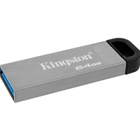 Kingston DataTraveler Kyson 64GB USB 3.2 Capless Metal USB Flash Drive - Image 5