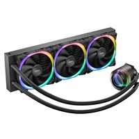 ANTEC Vortex 360 ARGB AiO Liquid CPU Cooler, Universal Socket, 360mm Radiator, PWM 2000RPM Fusion ARGB Cooling Fans, Addressable RGB LED Lighting with Suspended Spiral Pump Head Design - Image 7