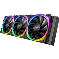 ANTEC Vortex 360 ARGB AiO Liquid CPU Cooler, Universal Socket, 360mm Radiator, PWM 2000RPM Fusion ARGB Cooling Fans, Addressable RGB LED Lighting with Suspended Spiral Pump Head Design - Image 9