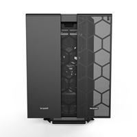 be quiet! Silent Base 802 Case, Black, Mid Tower, 2 x USB 3.2 Gen 1 Type-A / 1 x USB 3.2 Gen 2 Type-C, 10mm Front & Side Sound-Dampening Mats, 3 x Pure Wings 2 140mm Black PWM Fans Included, Interchangeable Top & Front Panels - Image 6
