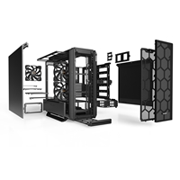 be quiet! Silent Base 802 Case, Black, Mid Tower, 2 x USB 3.2 Gen 1 Type-A / 1 x USB 3.2 Gen 2 Type-C, 10mm Front & Side Sound-Dampening Mats, 3 x Pure Wings 2 140mm Black PWM Fans Included, Interchangeable Top & Front Panels - Image 9