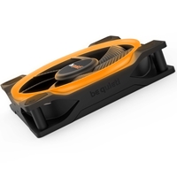 be quiet! Light Wings PWM Addressable RGB Fan, 120mm, 1700RPM, 4-Pin PWM Fan & 3-Pin ARGB Connectors, Black Frame, Black Blades, ARGB Lighting on Front & Rear - Image 6