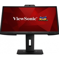Viewsonic VG2440V 23 Inch Full HD IPS Monitor, Widescreen, 60Hz, 5ms, VGA, HDMI, DisplayPort, Speakers, Webcam & Micrphone, Height Adjustable - Image 4
