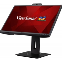 Viewsonic VG2440V 23 Inch Full HD IPS Monitor, Widescreen, 60Hz, 5ms, VGA, HDMI, DisplayPort, Speakers, Webcam & Micrphone, Height Adjustable - Image 6