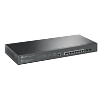 TP-Link JetStream TL-SG3210XHP-M2 8-Port 2.5GBASE-T and 2-Port 10GE SFP+ L2+ Managed Switch with 8-Port PoE+ (240W) - Image 5