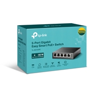 TP-Link TL-SG105PE 5-Port Metal Gigabit Easy Smart PoE Switch with 4-Port PoE+ (65W) - Image 6