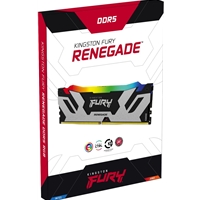 Kingston FURY Renegade KF564C32RSAK2-64 64GB (2x 32GB) DIMM System Memory, 6400MHz, DDR5, CL32, Silver, RGB, Intel XMP - Image 7