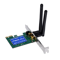 Prevo 300mbps N300 PCI Express Wireless Adapter with Additional Low Profile Bracket - Image 5