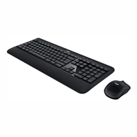 Logitech K540e Advanced Combo Wireless Keyboard and 3 Button Ambidextrous Scroll Mouse Unified Nano USB - Image 5