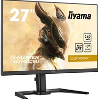 iiyama G-MASTER Gold Phoenix GB2790QSU-B5 27 inch IPS Gaming Monitor, QHD, 1ms, HDMI, DisplayPort, USB Hub, Freesync, 240Hz, Speakers, Black, Internal PSU, VESA, Height Adjustable - Image 4