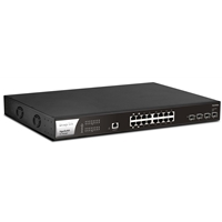 DrayTek VSPQ2200XB-K VigorSwitch PQ2200xb 16 Port 2.5 GbE POE+ Managed Layer 2+ Switch with 4x POE++ Ports and 4x 10GbE SFP+ Ports - Image 5