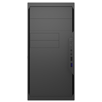 CiT Work Micro-ATX PC Case with USB 3.0, HD Audio, and Efficient Cooling. Compact Steel Design for Home and Office Builds - Image 4