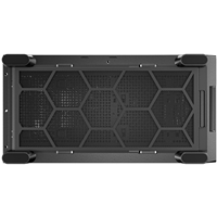 Antec FLUX Mid Tower PC Case - Tempered Glass, Black/Wood, 5 PWM Fans, USB-C, E-ATX/ATX/mATX/ITX Compatibility - Image 9