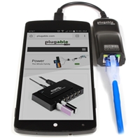 Plugable USB2-OTGE100 USB 2.0 OTG Micro USB to 10/100 Ethernet Adapter - Image 5