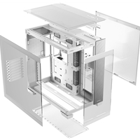 Antec Constellation C8 Aluminum White - Premium Full-View PC Case with Vertical Cooling, Dual Chamber Design, and Extensive Radiator Support - Image 8