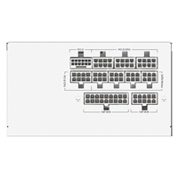 Antec GSK ATX3.1 850W Power Supply, White,80 PLUS Gold, Full Modular, PCIe 5.1, JP Capacitors, Silent FDB Fan, CircuitShield Protection - Image 6