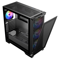 CRONUS Phanes Gaming PC Case, Full Tower with Tempered Glass, ARGB Lighting, Enhanced Connectivity, and Superior Airflow, ATX, Micro ATX, Mini-ITX, and E-ATX - Image 7