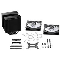 be quiet! Pure Rock Pro 3 LX CPU Cooler, Universal Socket, 2 x Light Wings Fans, 2000RPM, only 34.8dB(A) at maximum fan speed, 250W TDP, 3-year manufacturer's warranty - Image 9