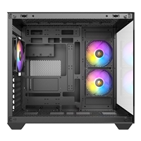 ANTEC CX800 Mid Tower Gaming Case, Black, 270 Full-view tempered glass, 3 x 120mm ARGB reverse fans, 1x USB 2.0 / 1x USB 3.0, ATX, Micro ATX, ITX - Image 5