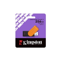 Kingston DataTraveler Exodia S DTXS/256GB USB Flash Drive, 256GB, USB 3.2, Black/Orange, Swivel Cap Design - Image 6