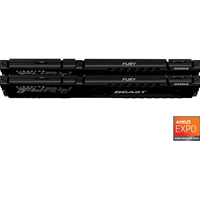 Kingston FURY Beast KF556C36BBEK2-128 128GB (2x 64GB) DIMM System Memory, 5600MHz, DDR5, CL36, Black, Intel XMP, AMD EXPO - Image 4