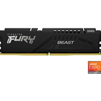 Kingston FURY Beast KF556C36BBEK2-128 128GB (2x 64GB) DIMM System Memory, 5600MHz, DDR5, CL36, Black, Intel XMP, AMD EXPO - Image 5