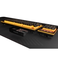 Be Quiet! Dark Mount Silent Linear Modular ARGB Gaming Keyboard with 8 Customisable Display Keys, Silent Linear Orange Switches, Detachable Numpad & Stream Dock - Image 6