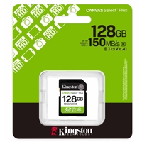 Kingston Canvas Select Plus SDS3/128GB V30 128GB SD Class 10 UHS-I U3 Flash Card - Image 5