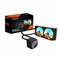 GIGABYTE GP-GIGABYTE Gaming 240 All-in-One Liquid CPU Cooler with 240mm Radiator, ARGB Lighting, Teflon Tubing and Magnetic Rotating Cover - Image 5