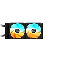 GIGABYTE GP-GIGABYTE Gaming 240 All-in-One Liquid CPU Cooler with 240mm Radiator, ARGB Lighting, Teflon Tubing and Magnetic Rotating Cover - Image 6