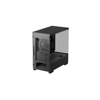 DeepCool CG380 3F Micro-ATX Gaming Case Black Panoramic Tempered Glass Side Panel, Mesh Airflow Front, 3 Pre-Installed ARGB Fans, USB-C & USB-A Front I/O, Spacious SFF/mATX/ITX Build Support - Image 8
