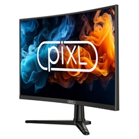 piXL PX27CC301B 27 Inch 240Hz HDR 10+ Full HD Curved Gaming Monitor with 1920 x 1080 Resolution, 1ms Response Time, HDR 10+, DisplayPort, 2 x HDMI & VESA Mount - Image 4
