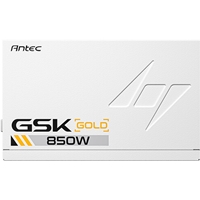Antec GSK ATX3.1 850W Power Supply V2, White,80 PLUS Gold, Full Modular, PCIe 5.1, JP Capacitors, Silent FDB Fan, CircuitShield Protection - Image 6