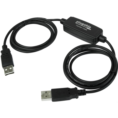 Plugable USB-EASY-TRAN Windows XP/Vista/7/8/8.1/10/11 PC to PC Transfer Cable - Image 3