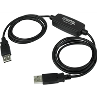 Plugable USB-EASY-TRAN Windows XP/Vista/7/8/8.1/10/11 PC to PC Transfer Cable - Image 2