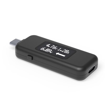 Plugable USBC-VAMETER3 Pass-Through USB-C VA Meter for High Power Devices - Image 2